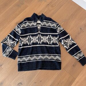 Men’s Fair Aisle Sweater Quarter Zip